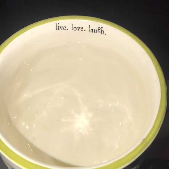 Natural Life Monogrammed G mug ~Live Love Laugh - Picture 2 of 8